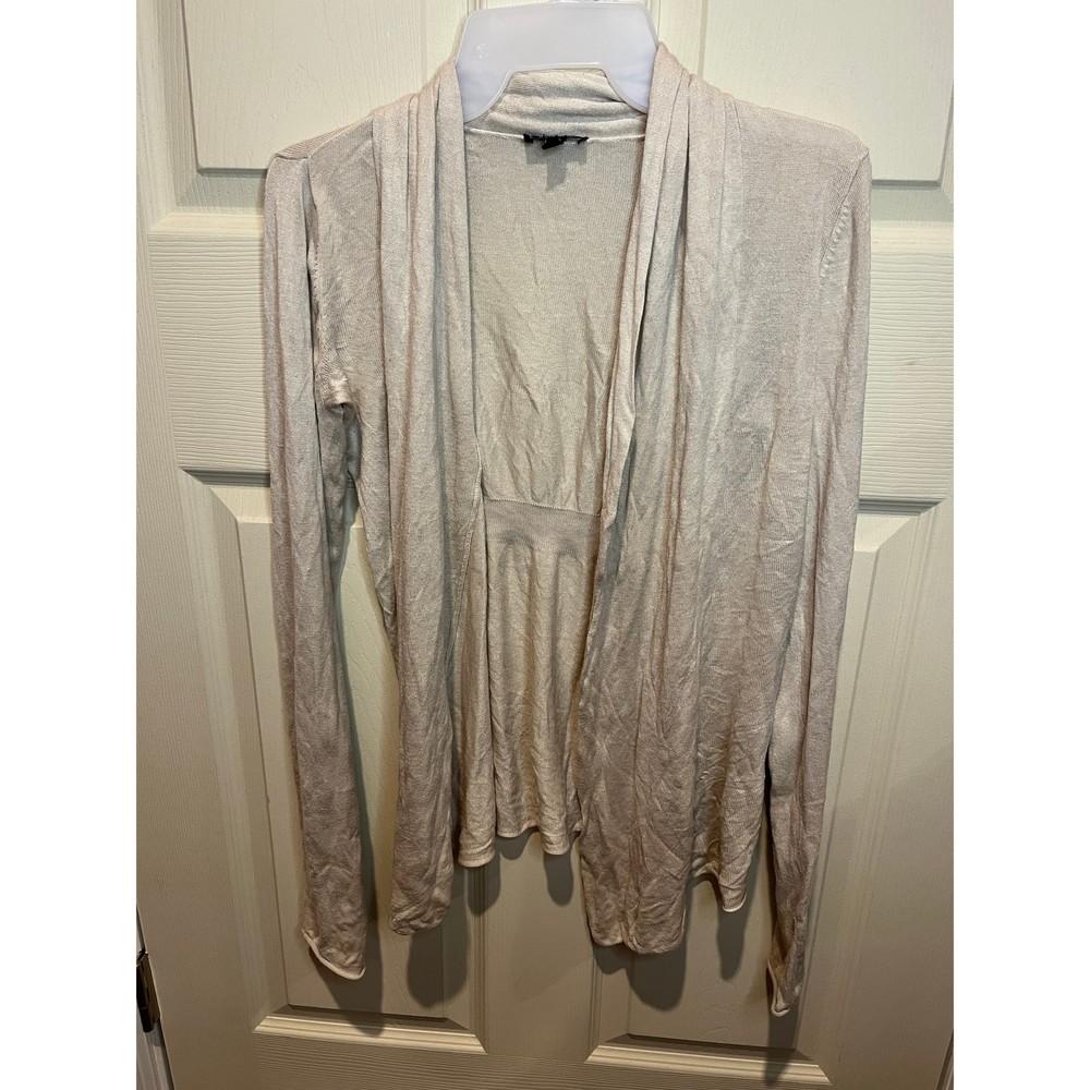 Express Short Open Front Cardigan Sweater